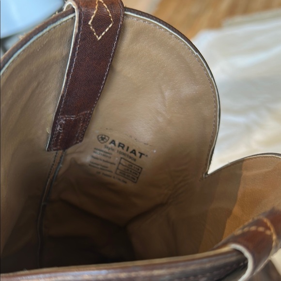 Ariat Ladies Heritage Western Cowboy Boots caramel 11 - Picture 10 of 12